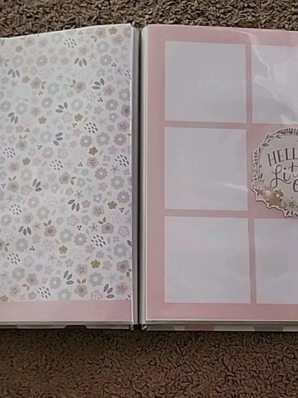 New Seasons By Linda Lu Little One Baby Instant Scrapbook Album